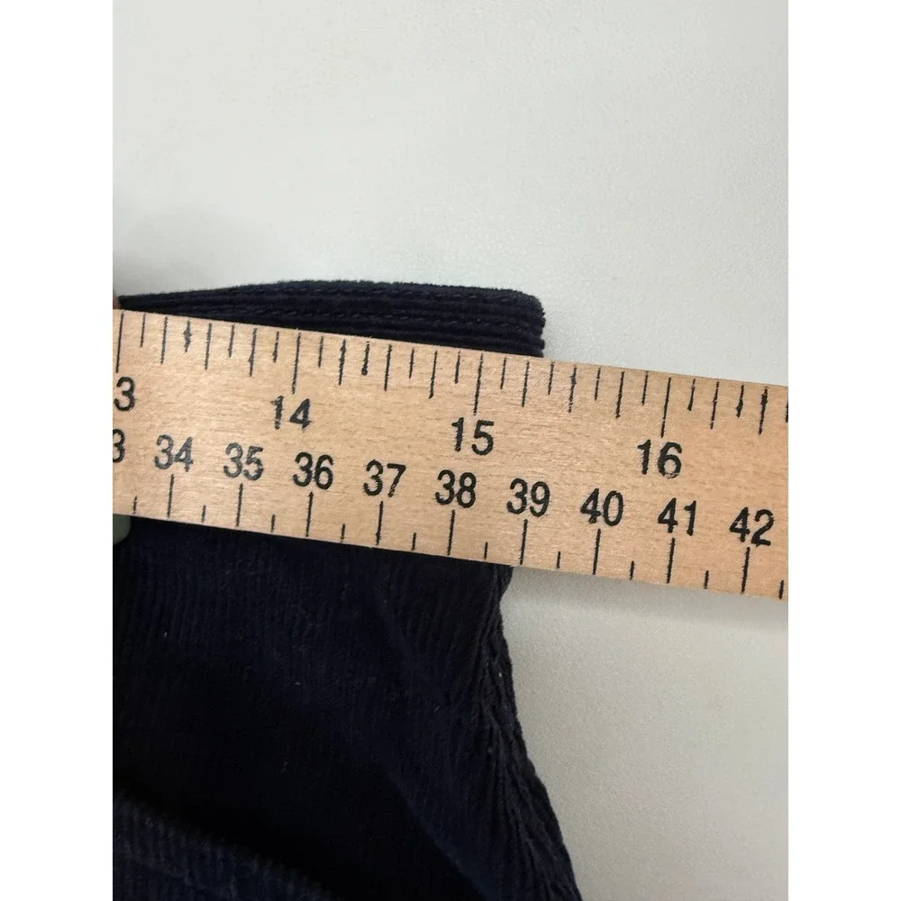 Ralph Lauren Sport Navy Blue Corduroy Mini Skirt Polo Chino‎ Womens 6 NEW 31x16